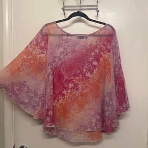 Pink Sheer Apt 9 Women’s Blouse